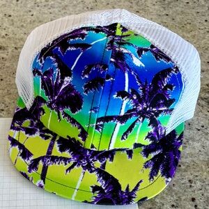 George Hats Tropical Palm Tree Trucker Hat